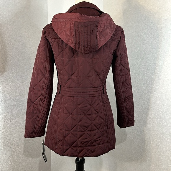 Liverpool Jeans Co Quilted Collard Hooded Utility Jacket (S) NWT - Picture 5 of 15